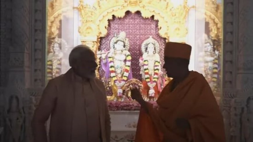 पीएम मोदी ने अबू धाबी में भव्य हिंदू मंदिर का उद्घाटन किया